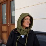 Strikket Balaclava - Grøn - ByStenholt.dk