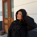 Strikket Balaclava - Sort - ByStenholt.dk