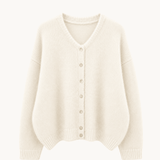 Strikket Cardigan - Creme - ByStenholt.dk