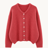 Strikket Cardigan - Koral - ByStenholt.dk