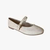 Suede Ballerina - Beige - ByStenholt.dk