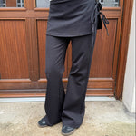 Tora Bukser med nederdel - Sort - ByStenholt.dk