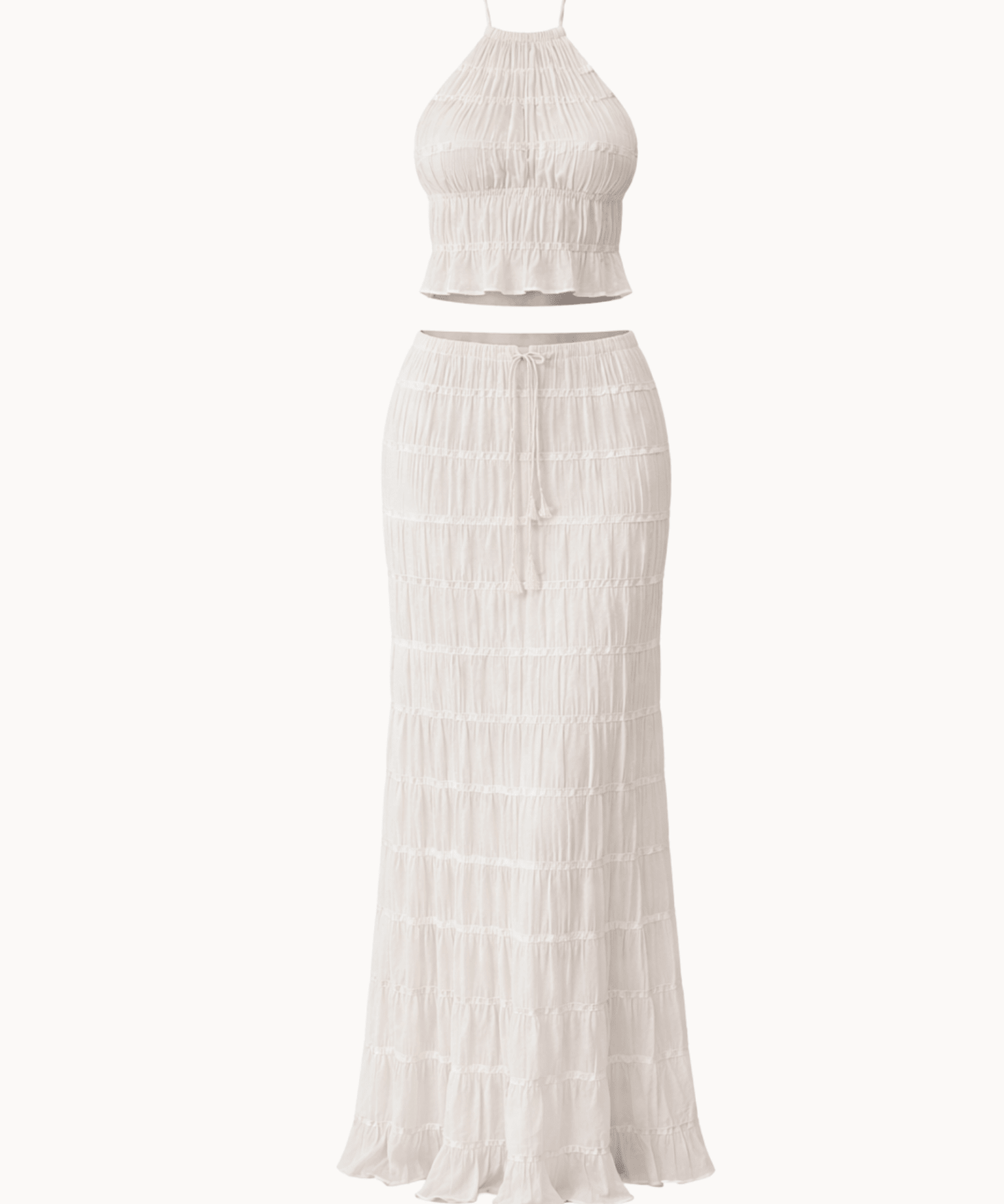 Valeria Mesh Sæt - Hvid - ByStenholt.dk