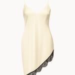 Velu Satin Kjole - Creme - ByStenholt.dk