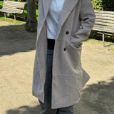 Victoria Lang Coat - Beige - ByStenholt.dk