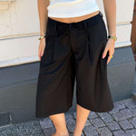 Vide Bermuda Shorts (lang) - Sort - ByStenholt.dk