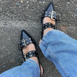 Zara Slingbacks - Sort - ByStenholt.dk