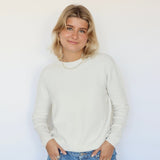 Crewneck Sweater - Hvid - ByStenholt.dk